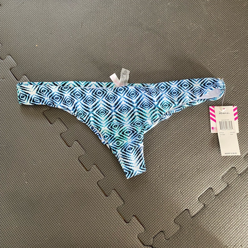 Raisins super cheeky bikini bottoms, L NWT